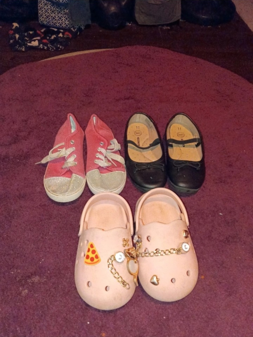 Girls Pink Decorative Clogs - Pink Kids Shoes